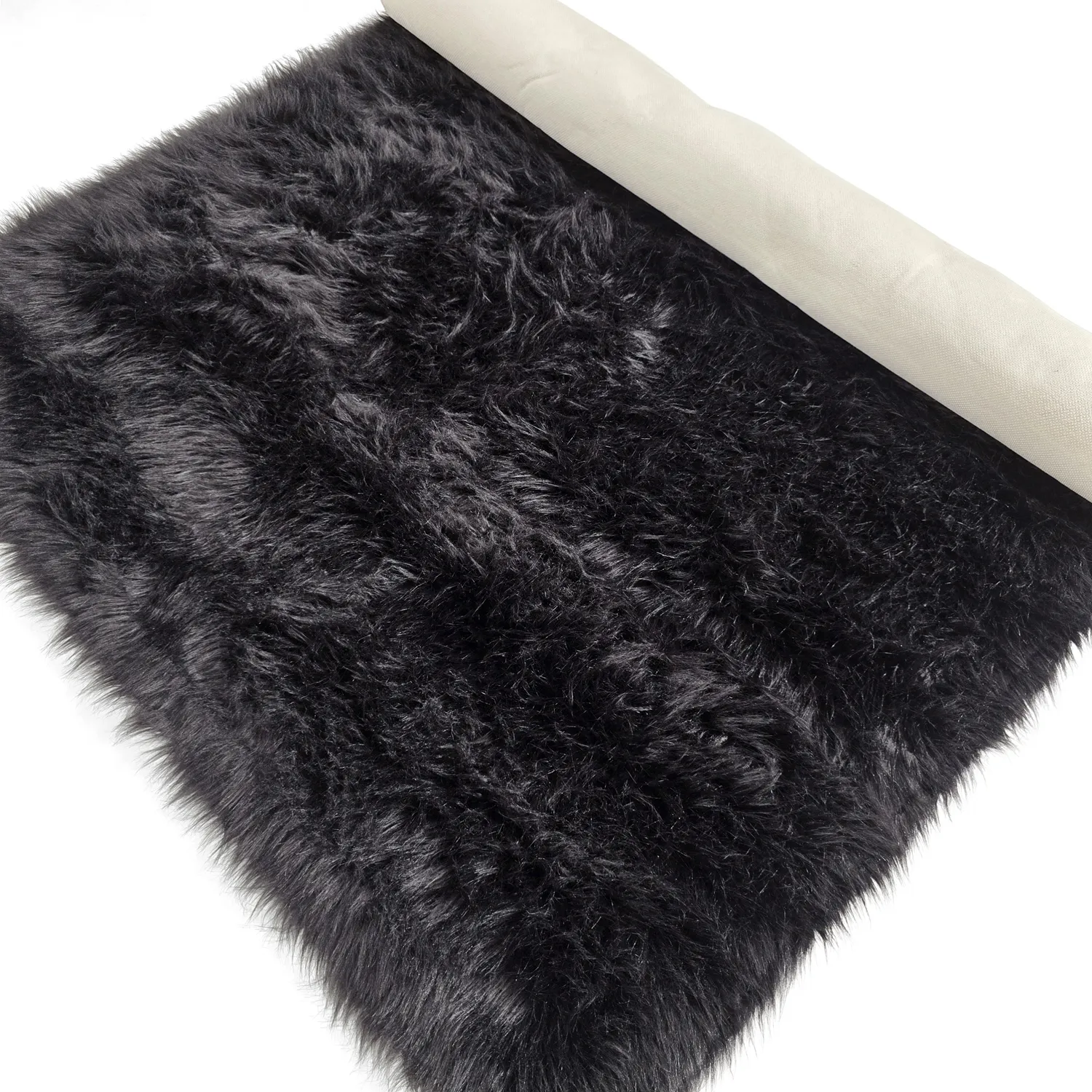 Shaggy rugs - Sohar (black)