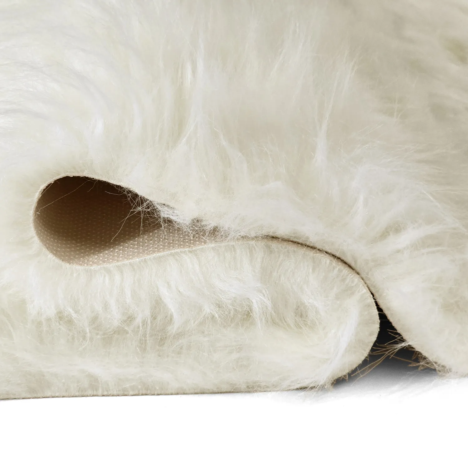 Shaggy rugs - Sohar (white)