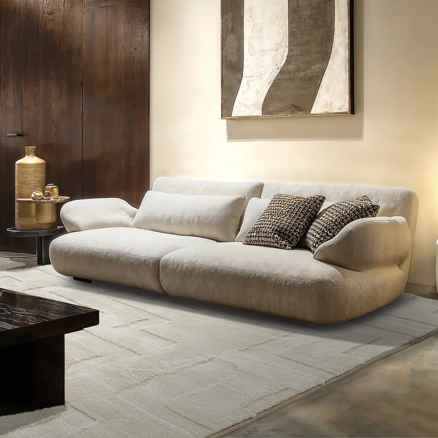 Shaggy rugs - Tripoli (beige)