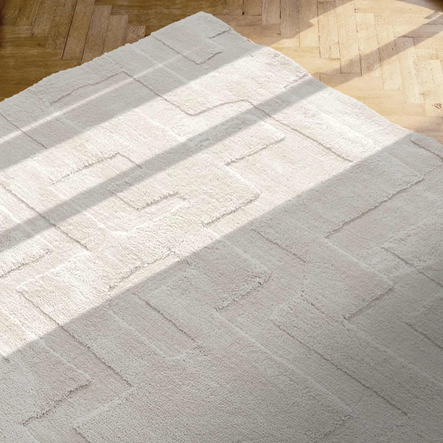 Shaggy rugs - Tripoli (cream)