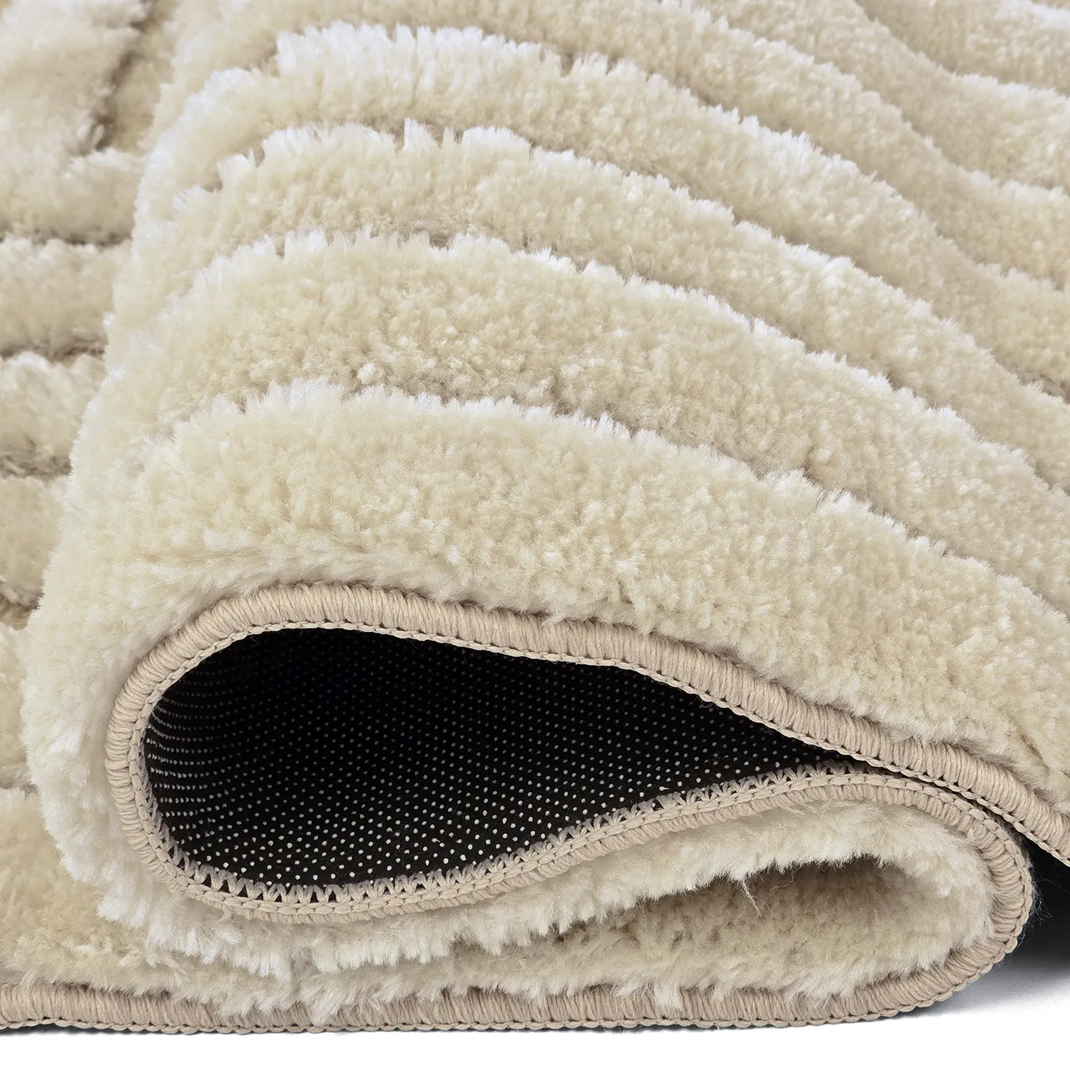 Shaggy rugs - Tyros (beige/cream)