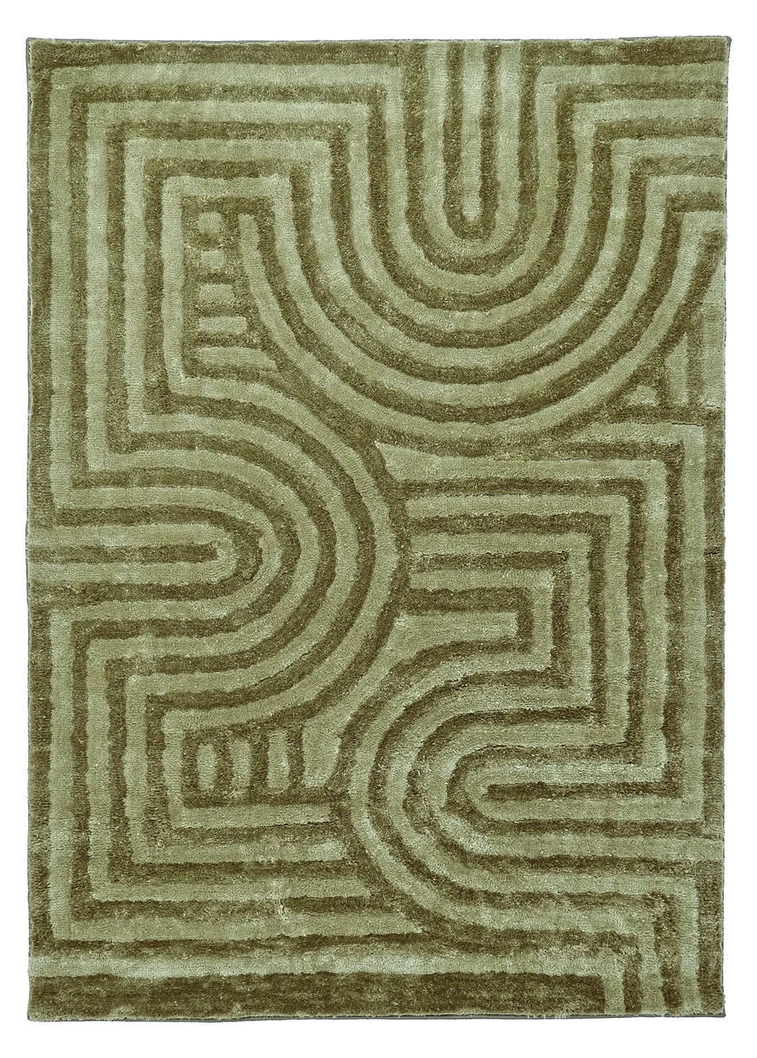 Shaggy rugs - Volos (green)