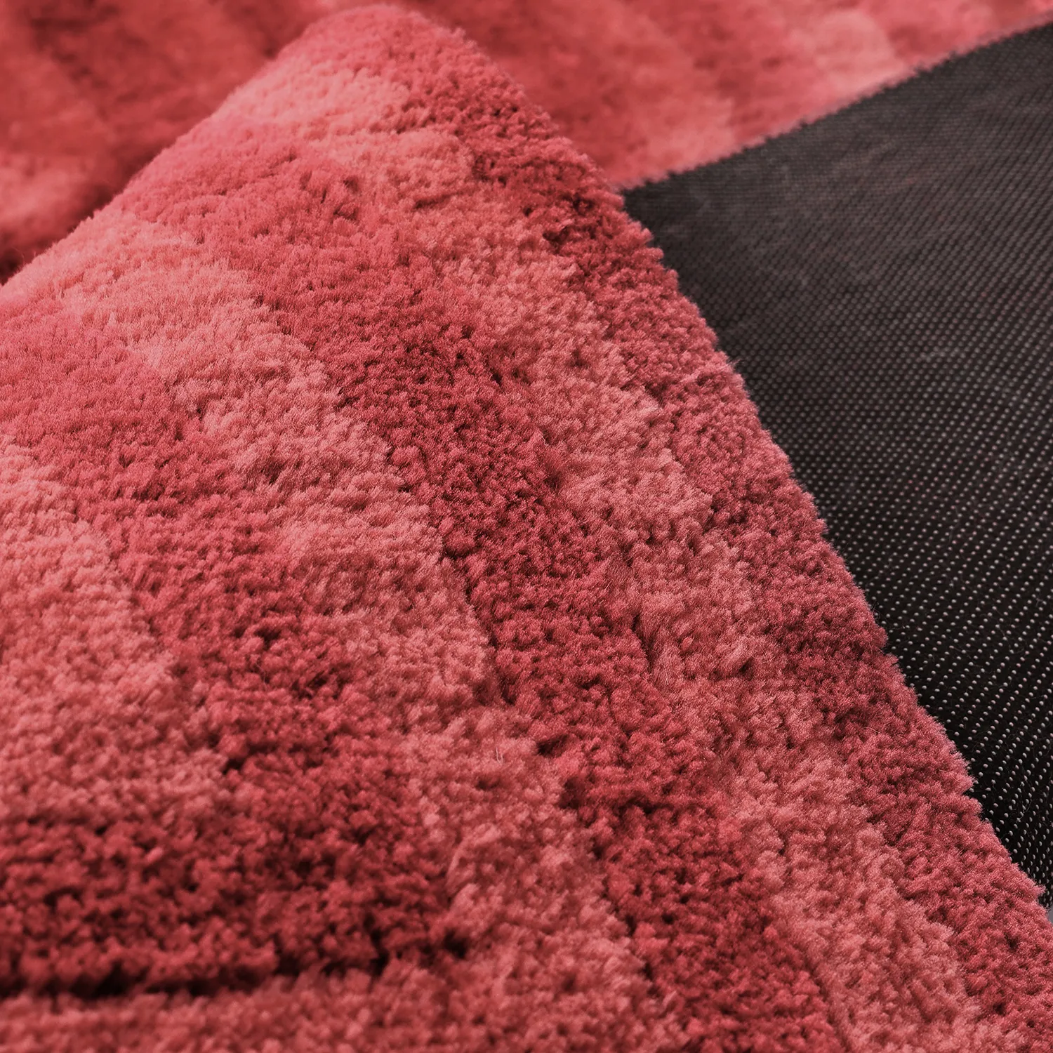 Shaggy rugs - Volos (red/pink)