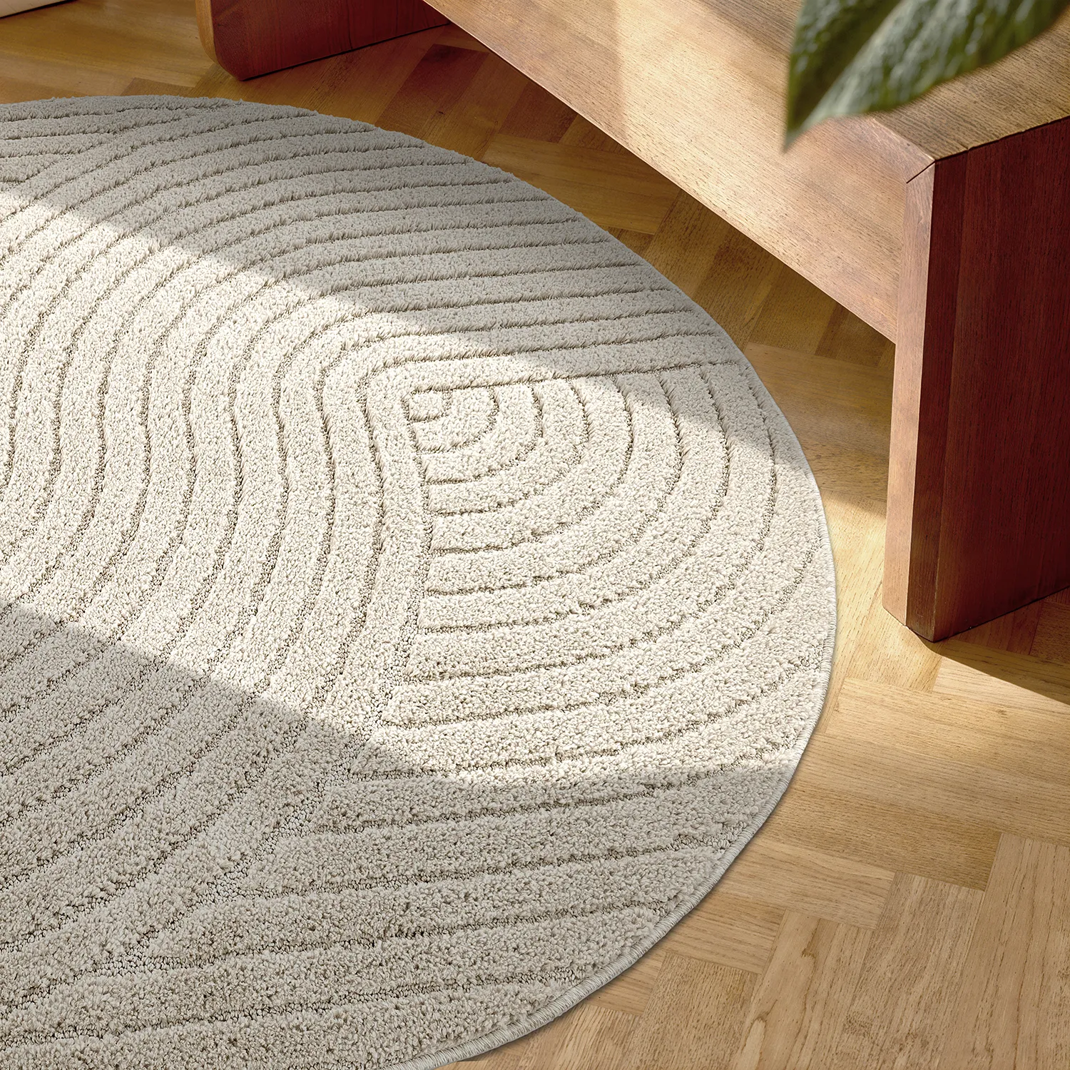 Round rugs - Wendy (beige)