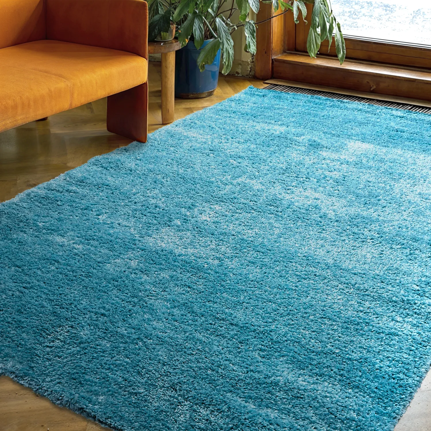 Shaggy rugs - Zoe (turquoise)