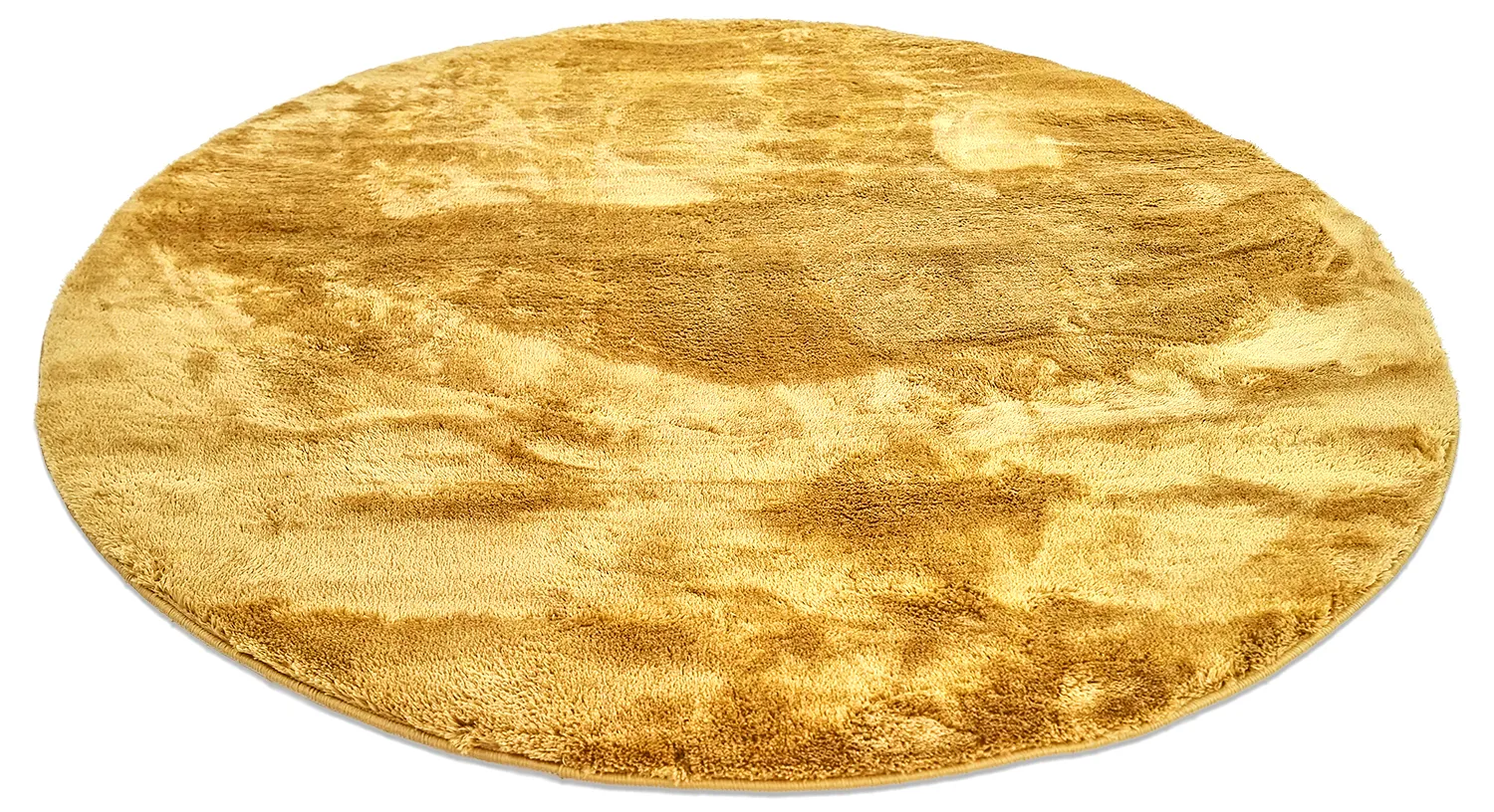 Round rugs - Aranga Super Soft Fur (ochre)