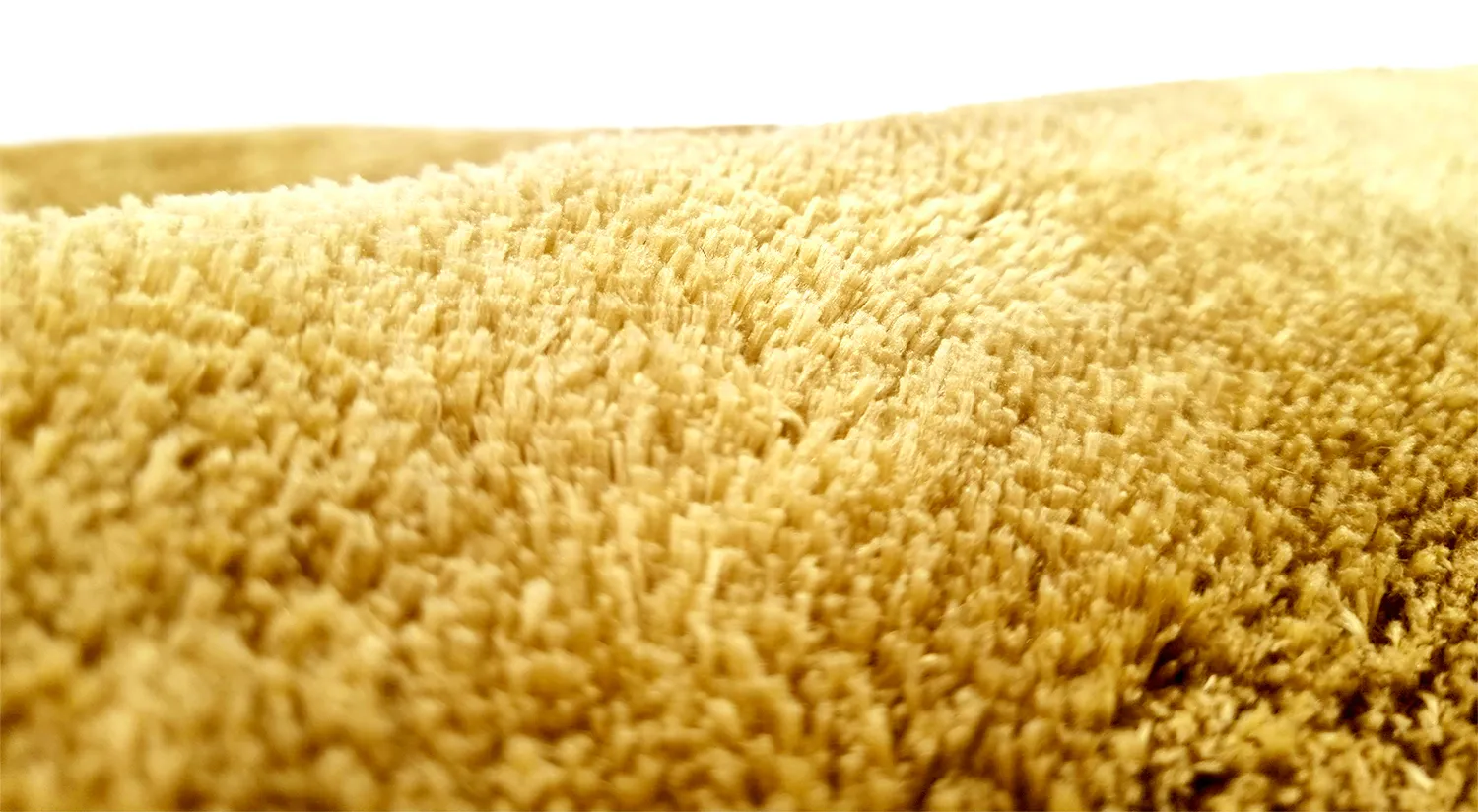 Round rugs - Aranga Super Soft Fur (ochre)