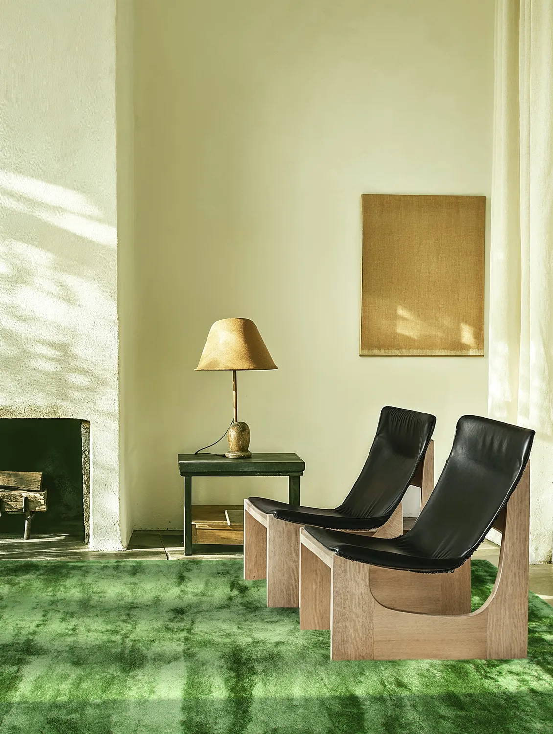 Shaggy rugs - Aranga Super Soft Fur (olive)