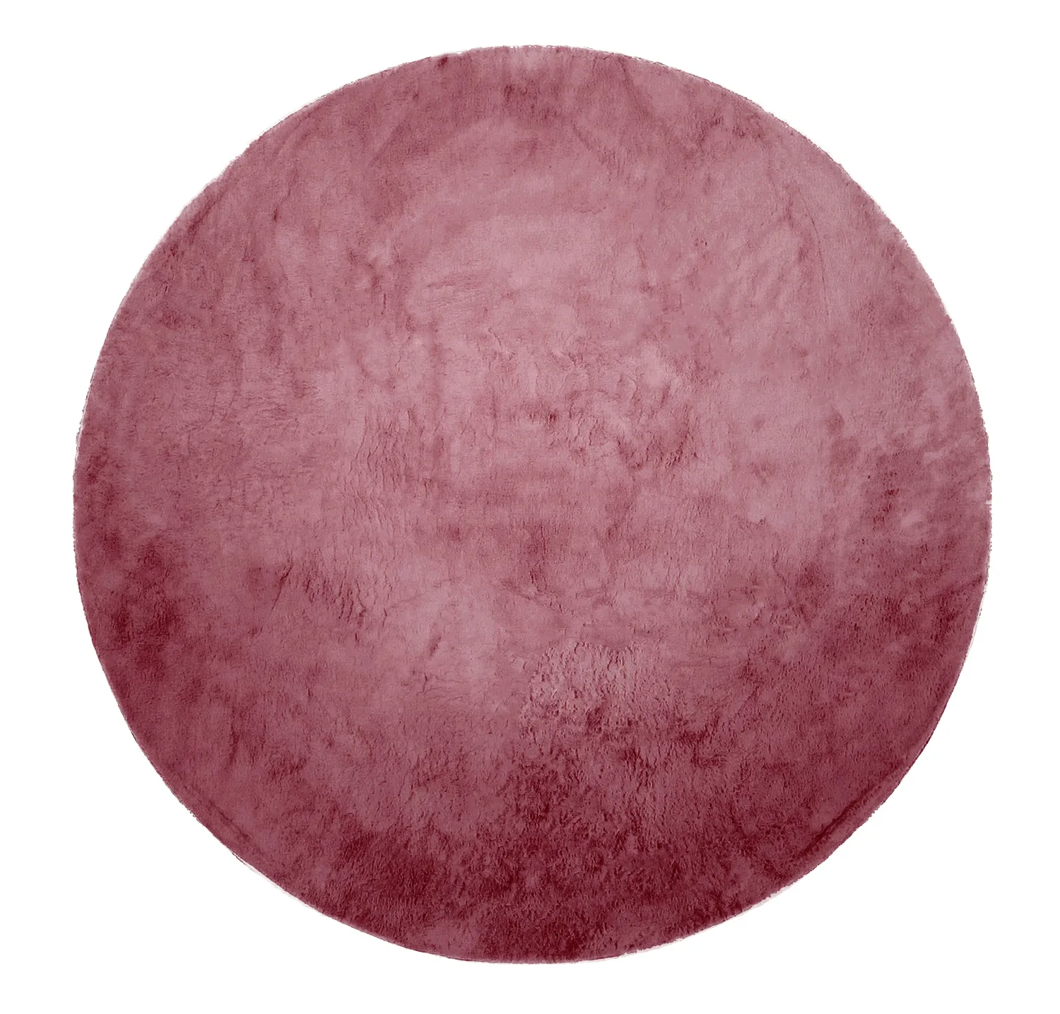 Round rugs - Aranga Super Soft Fur (rose)