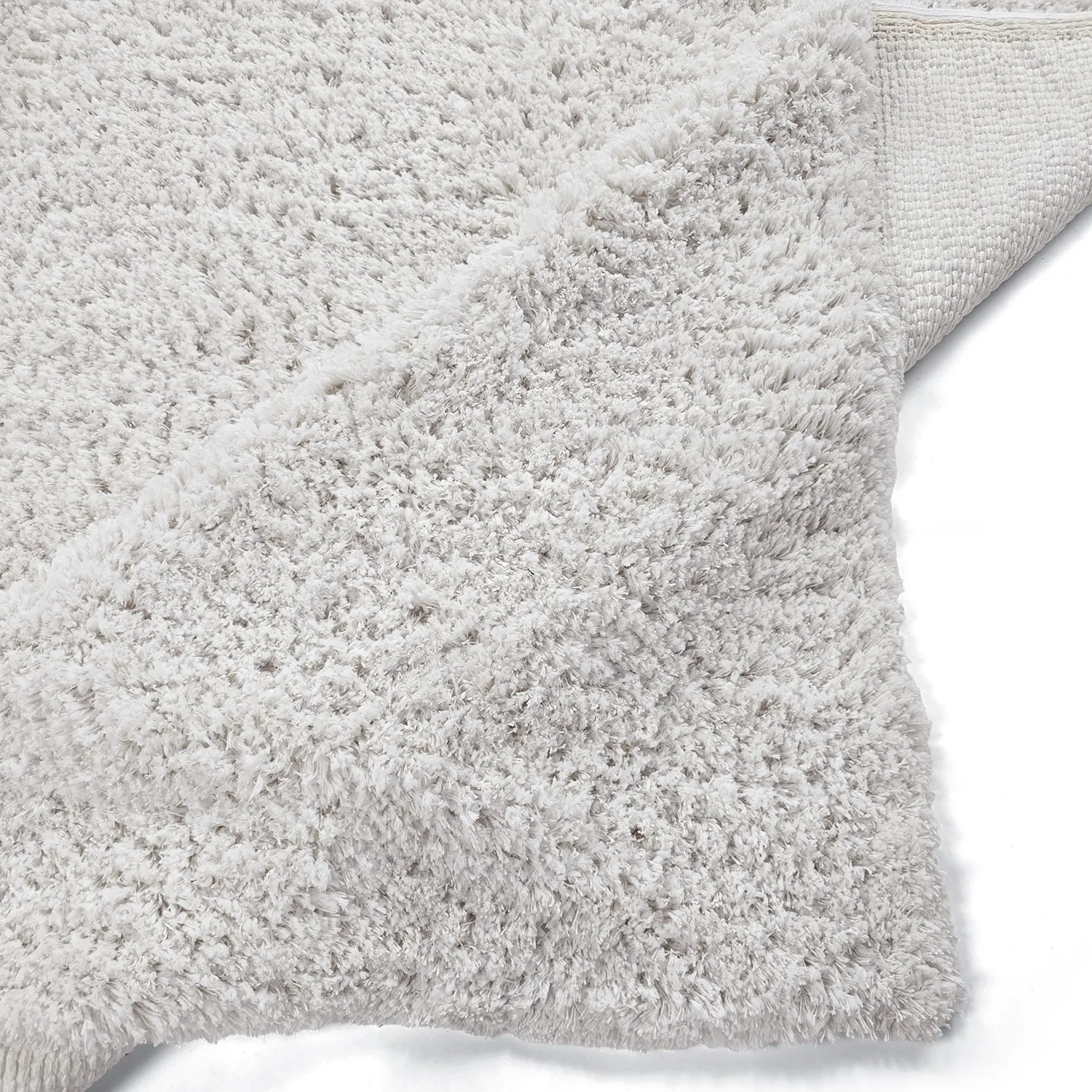 Shaggy rugs - Combarro Solid Cotton Shaggy (cream)