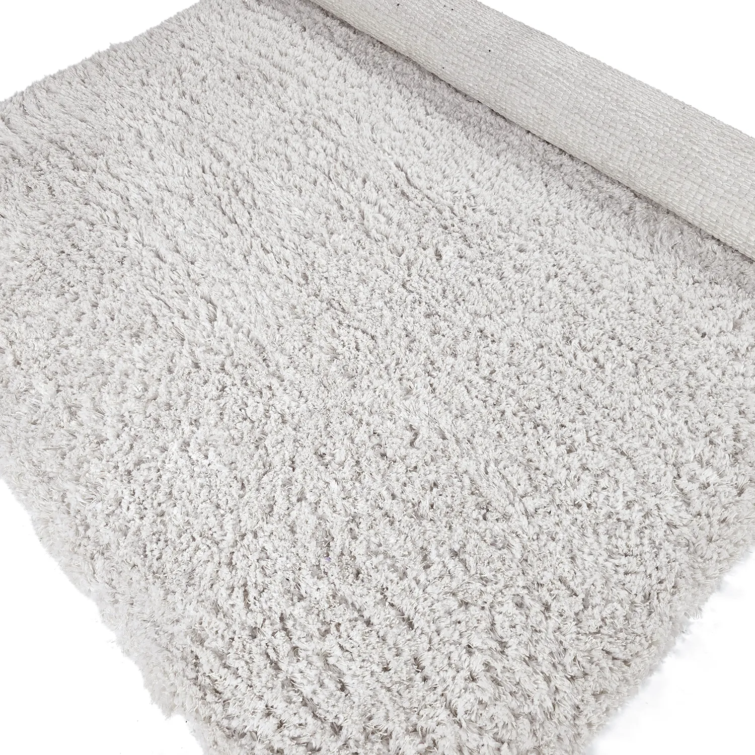 Shaggy rugs - Combarro Solid Cotton Shaggy (cream)