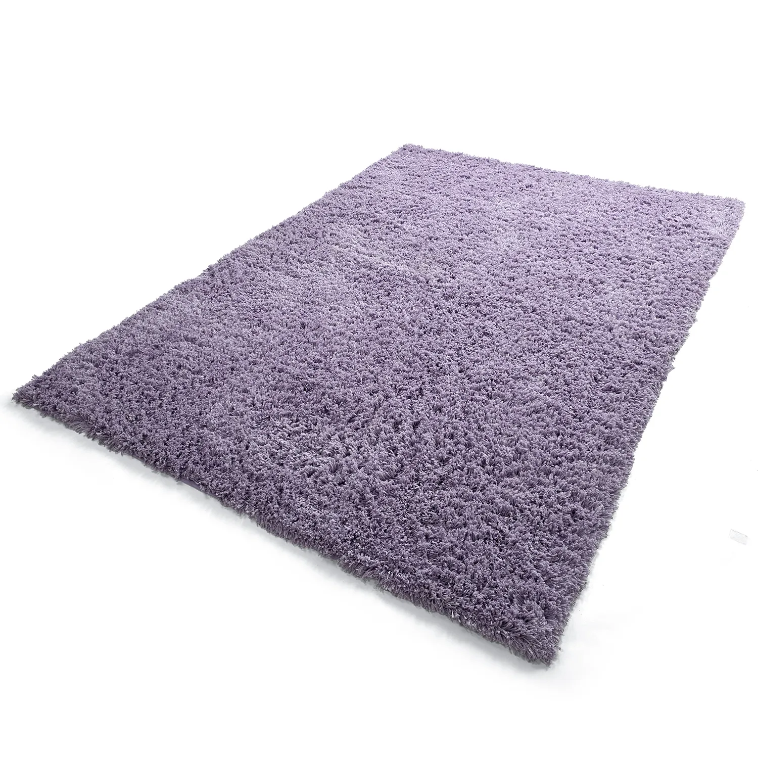 Shaggy rugs - Combarro Solid Cotton Shaggy (light purple)
