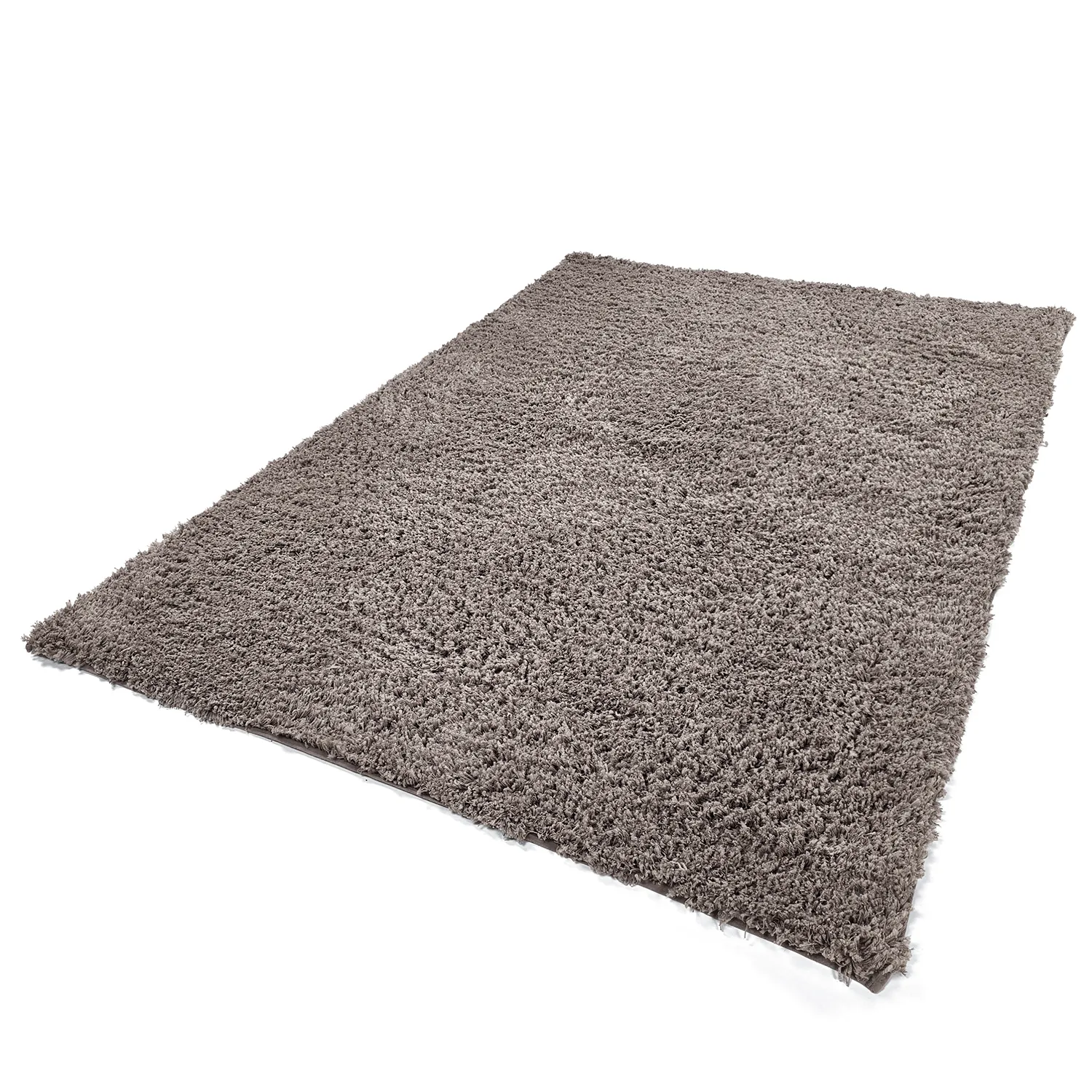 Shaggy rugs - Combarro Solid Cotton Shaggy (taupe)