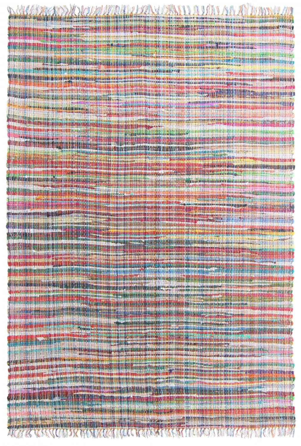 Rag rug - Sadon (orange/multi)