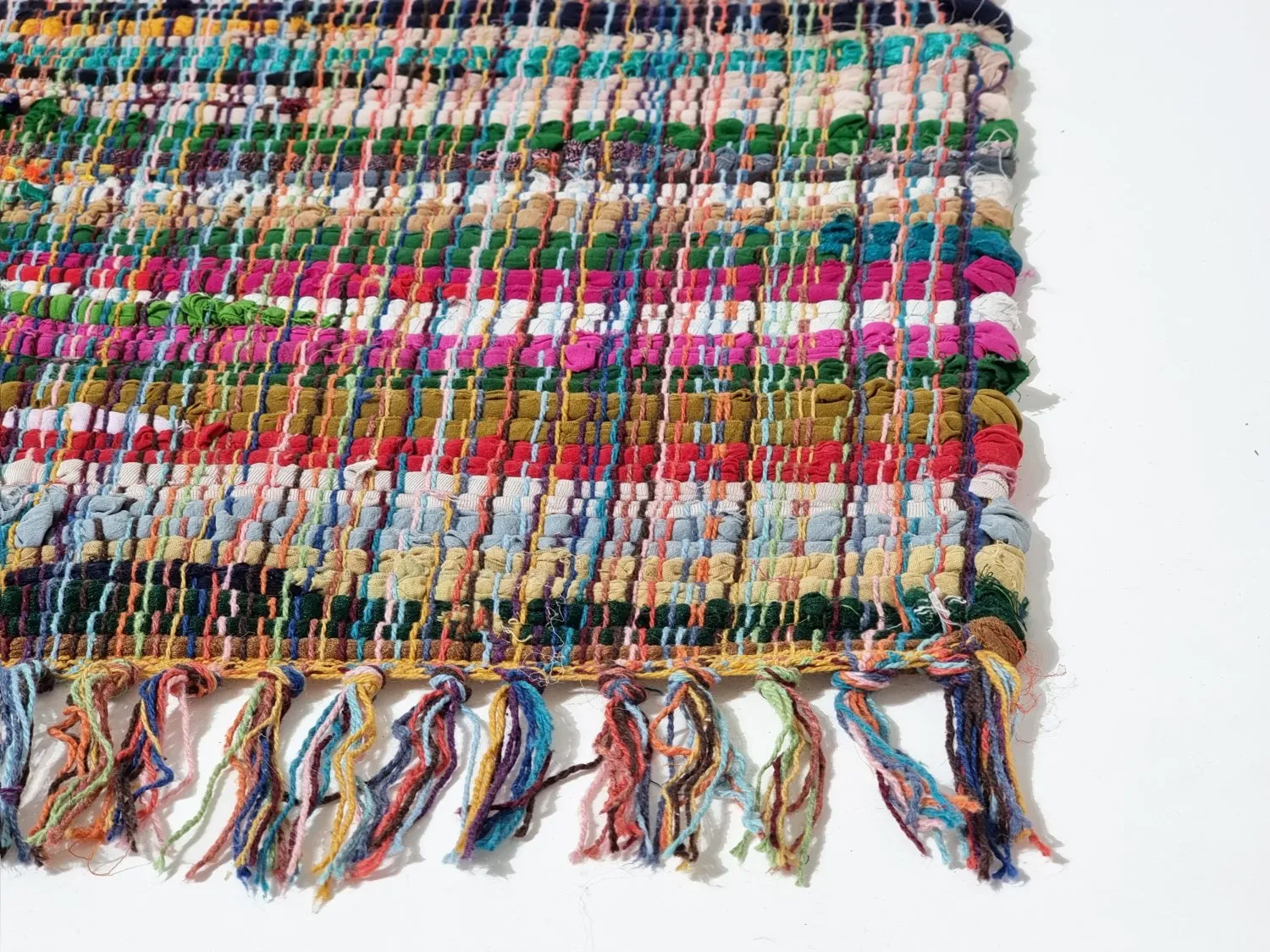 Rag rug - Sadon (orange/multi)