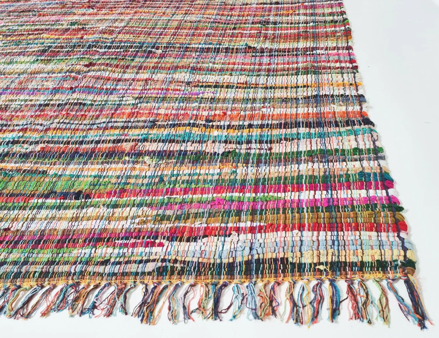 Rag rug - Sadon (orange/multi)