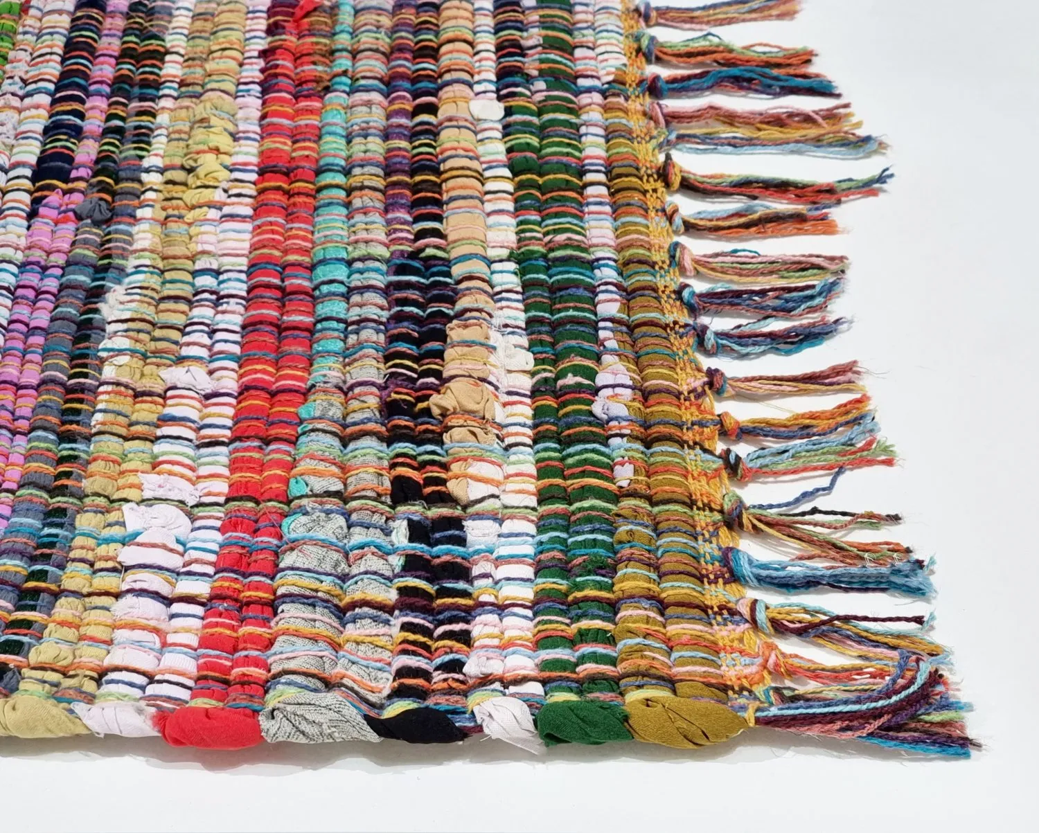 Rag rug - Sadon (orange/multi)