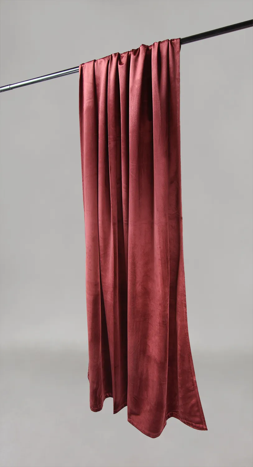 Curtains - Velvet curtains Marlyn (burgundy)