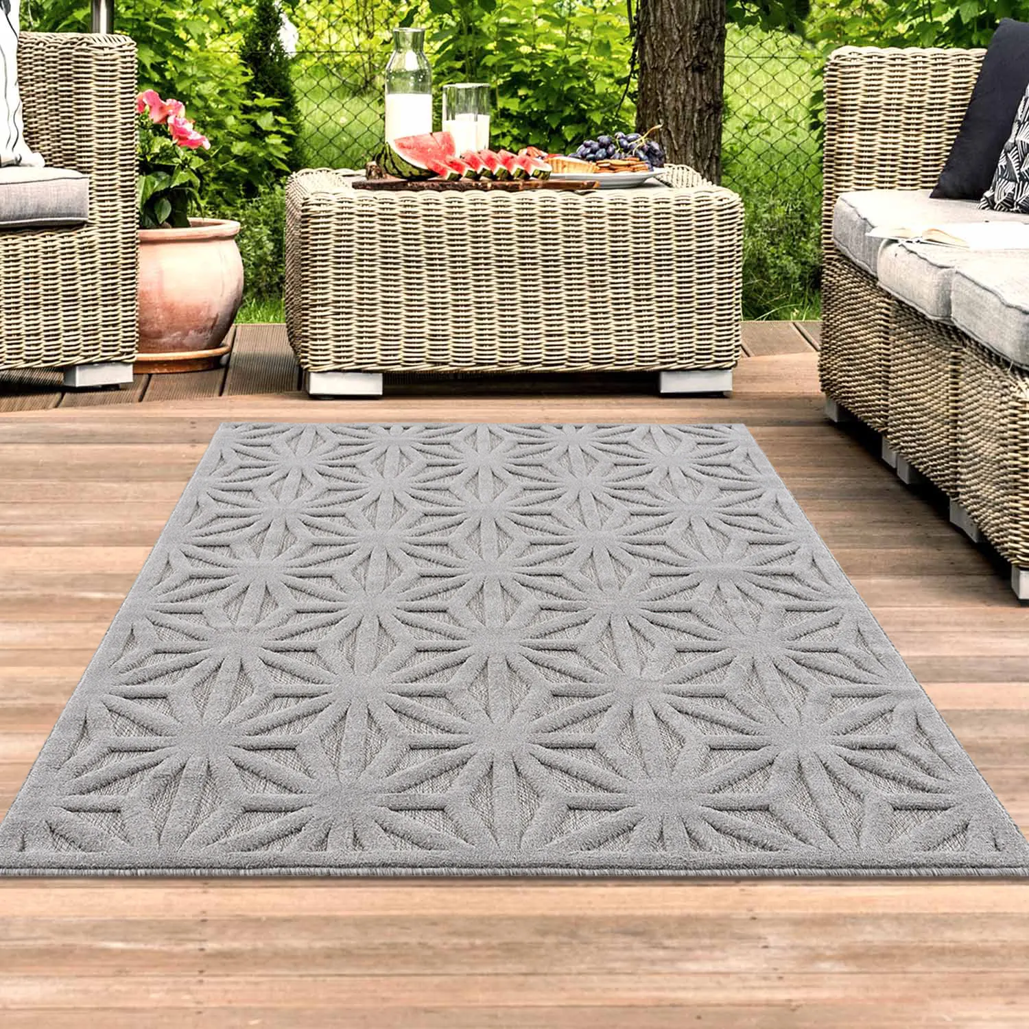 Shaggy Indoor-Outdoor - Preston (grey)