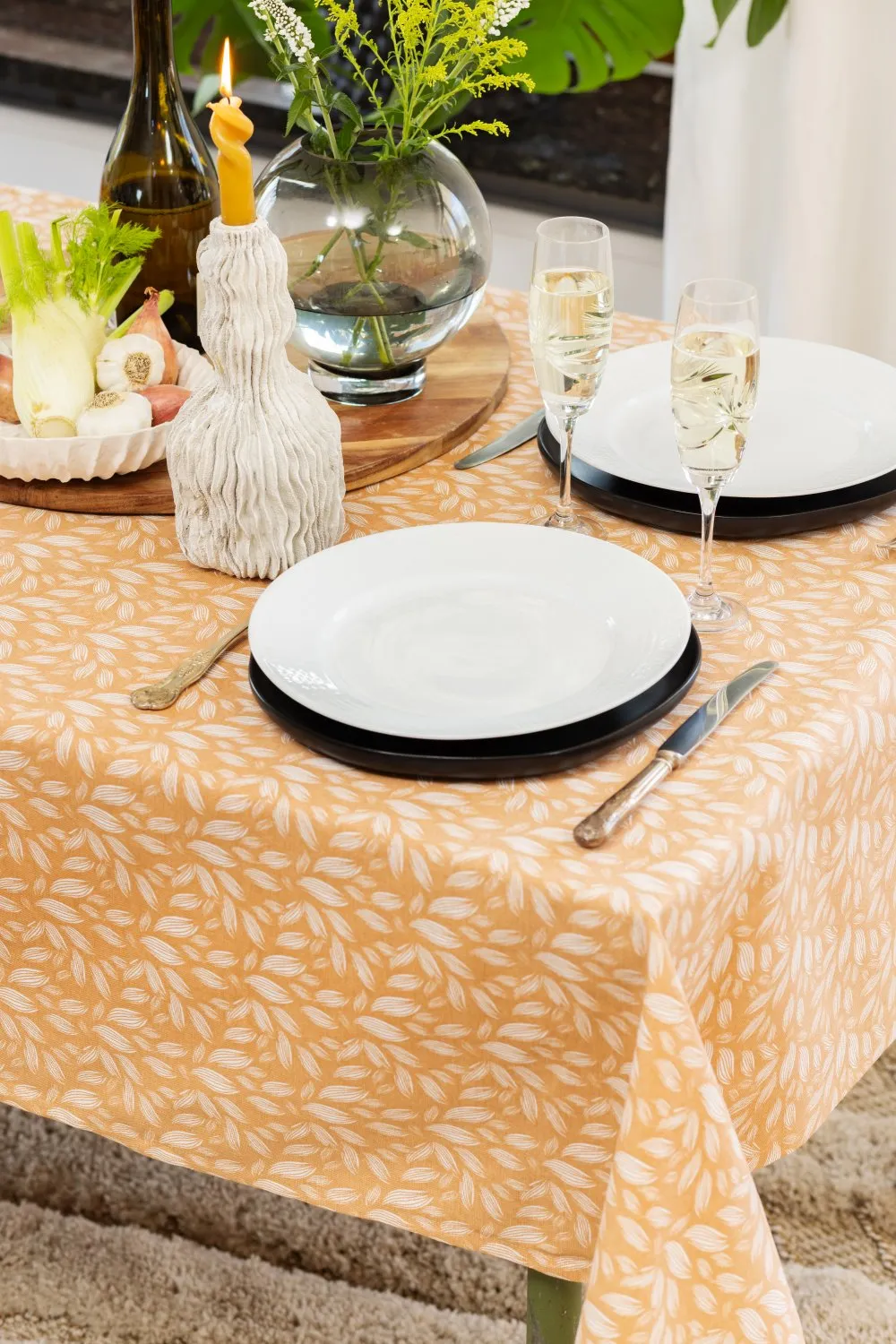 Cotton tablecloth Satu (pink)