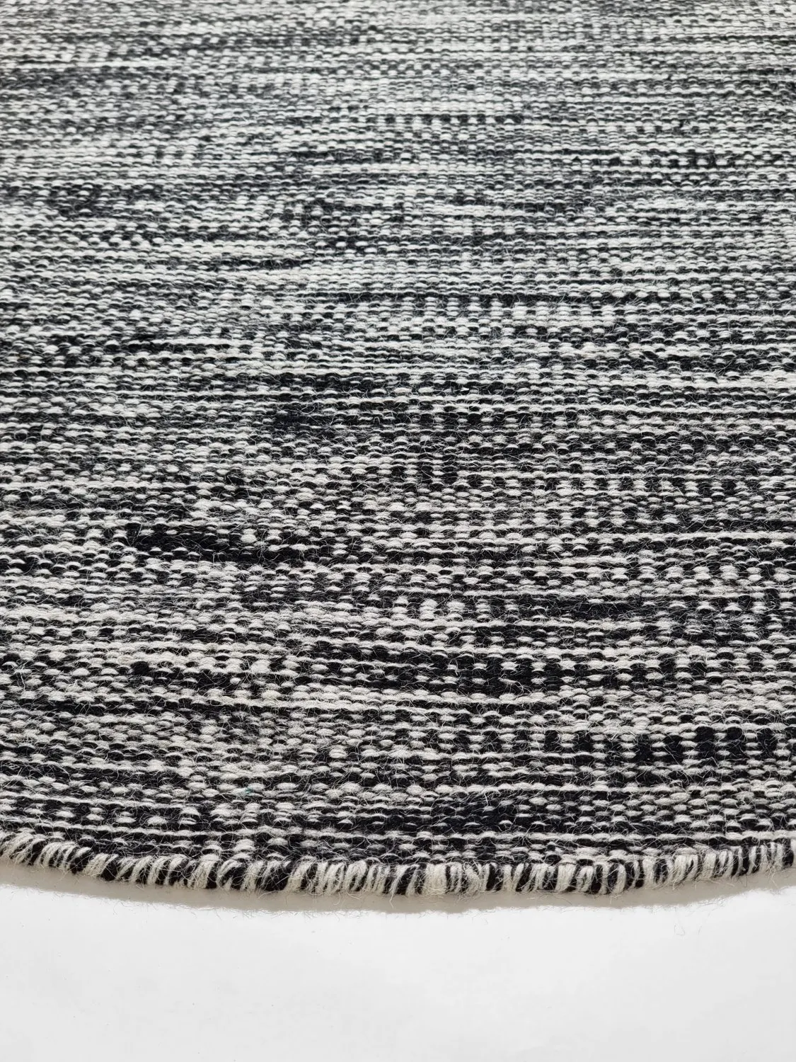 Round rug - Savona (black)