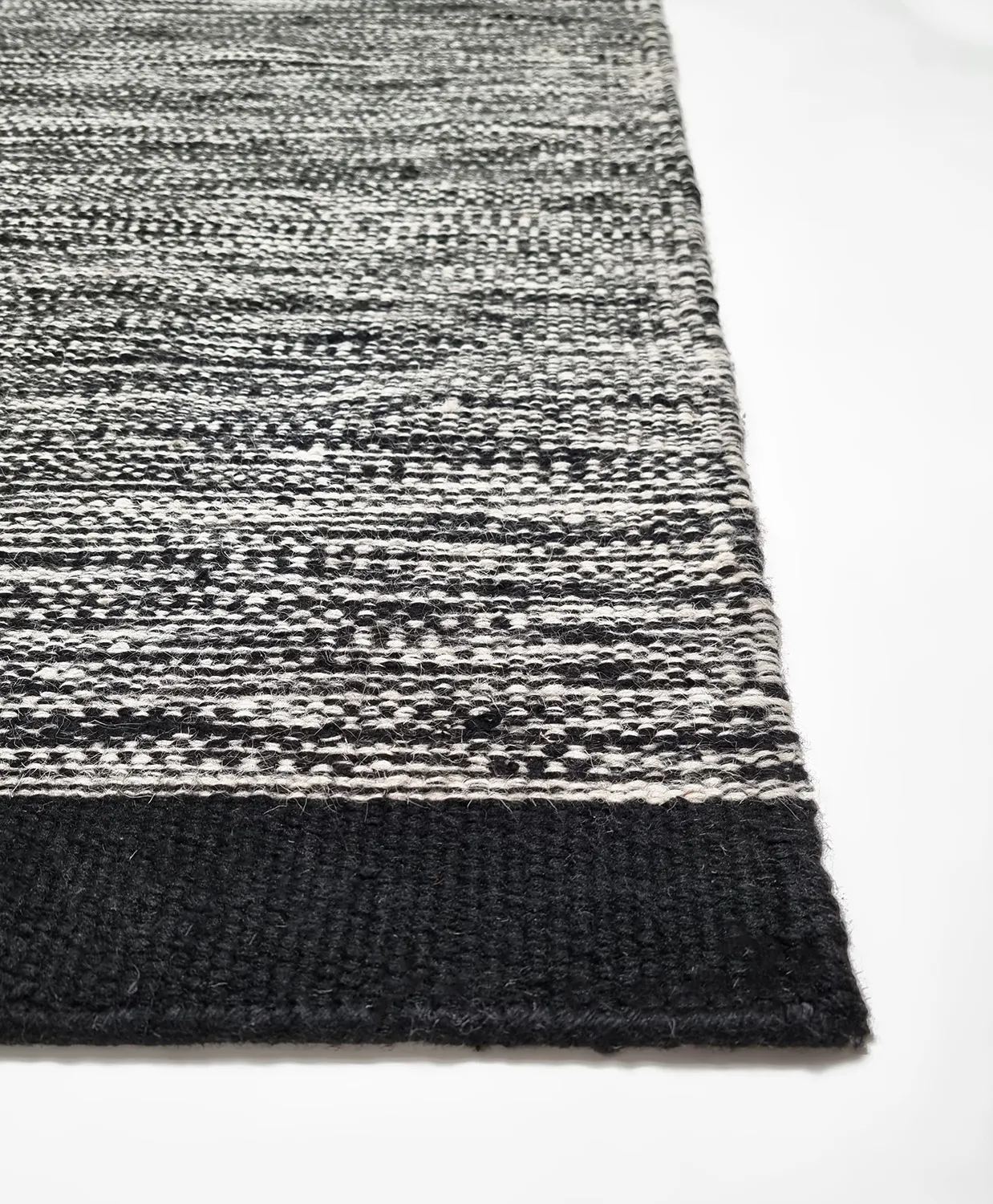 Wool rug - Savona (black)