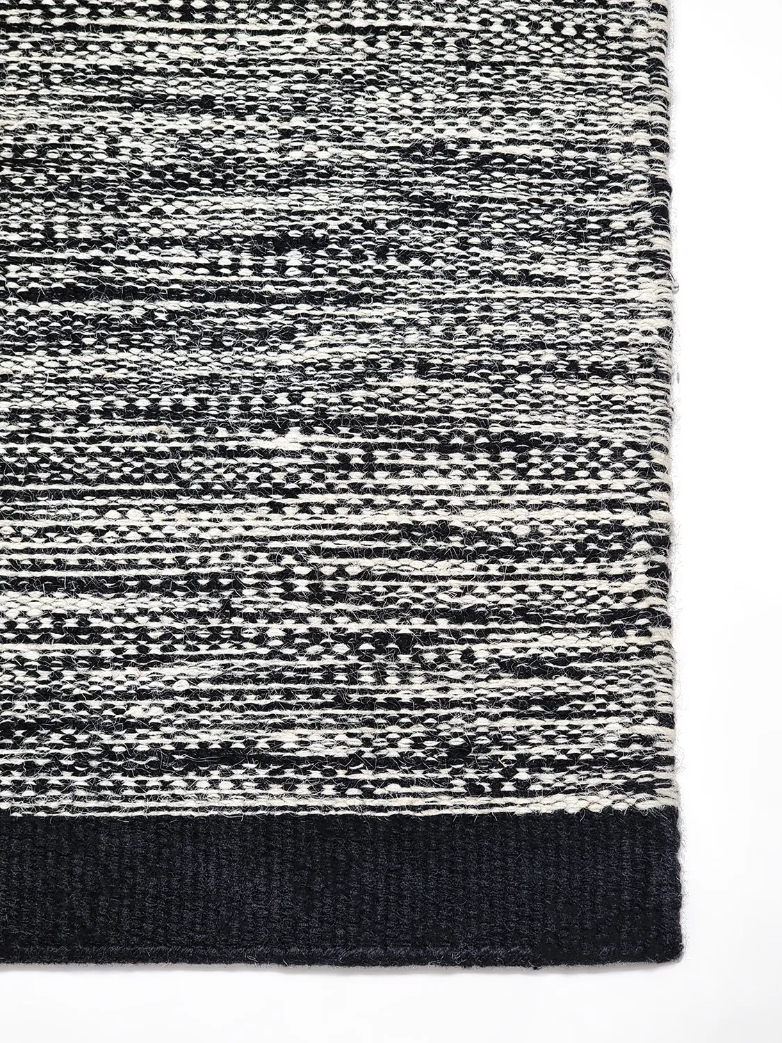 Wool rug - Savona (black)