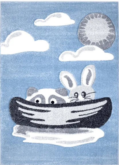 Childrens rugs - Bueno Bunny (blue)