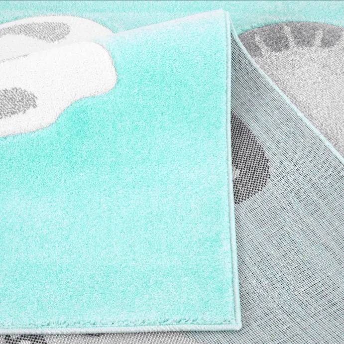 Childrens rugs - Bueno Bunny (turquoise)