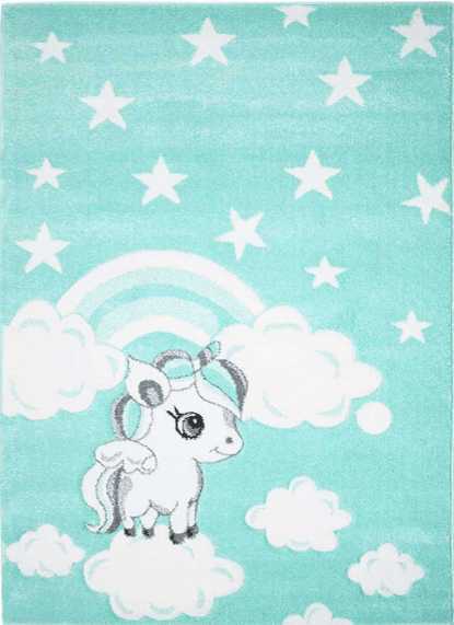 Childrens rugs - Bueno Ponny (turquoise)
