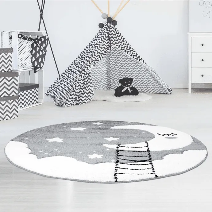 Childrens rugs - Bueno Moon (grey)