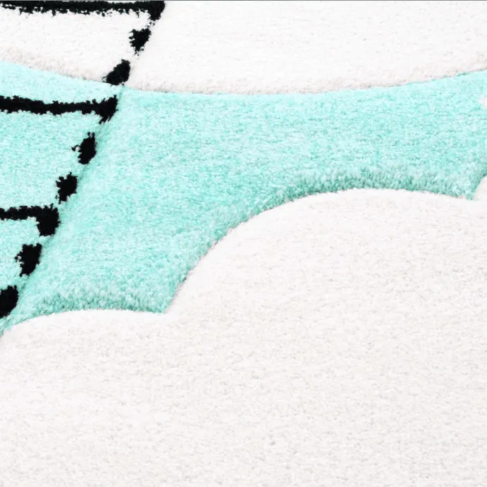Childrens rugs - Bueno Moon (turquoise)