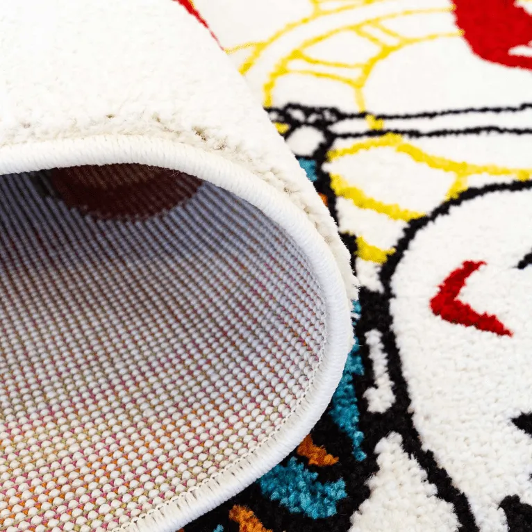 Childrens rugs - Moda Pirate (white)