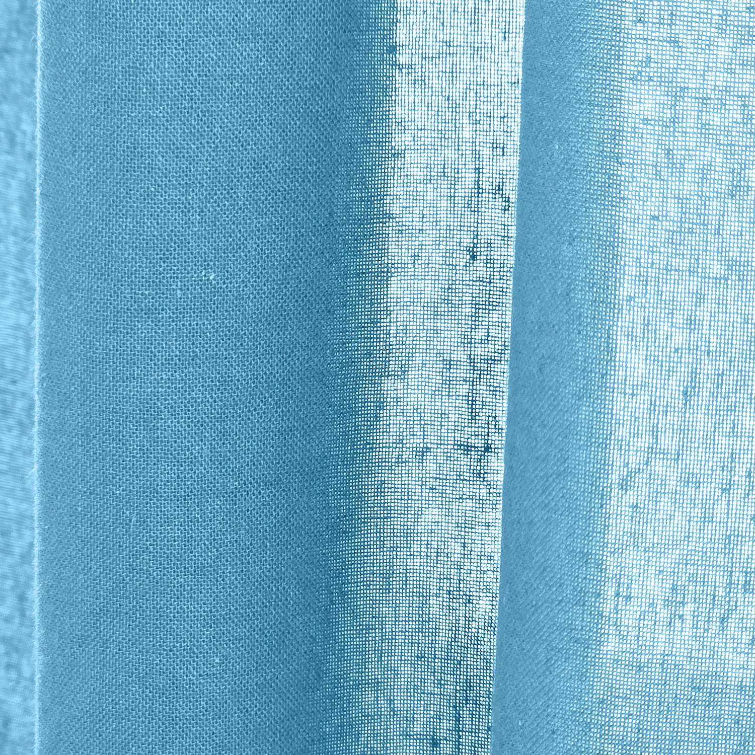 Curtains 2-pack - Cotton curtain Selena (turquoise)