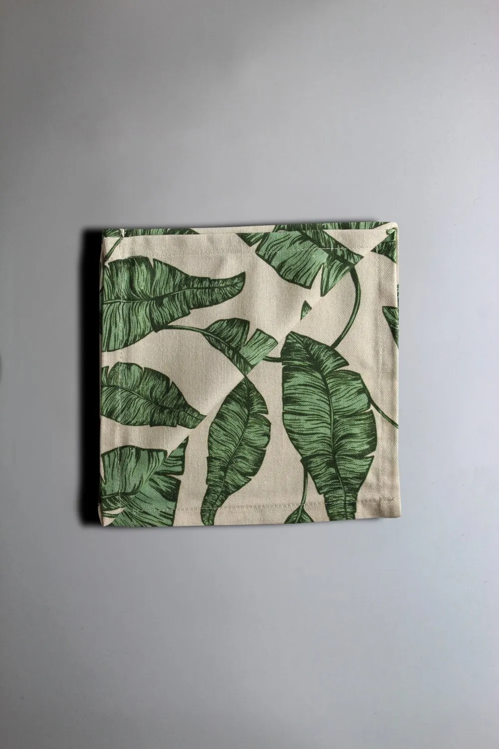 Napkins 4-pack - Leaves (green)