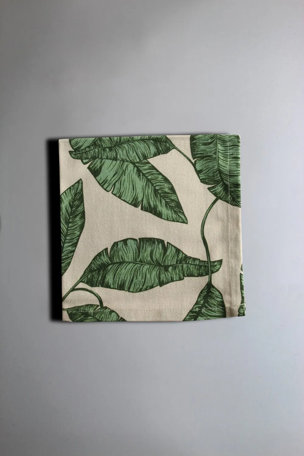 Napkins 4-pack - Leaves (green)