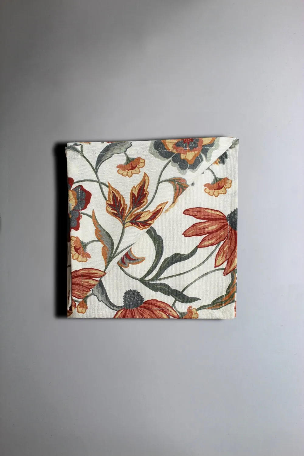 Napkins 4-pack - Mathilde (rust)