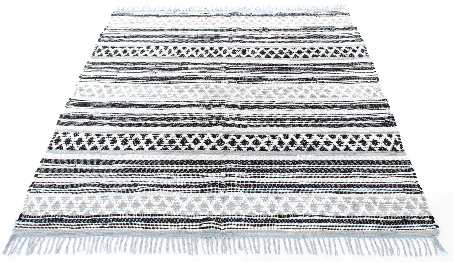 Rag rug - Orissa (grey)