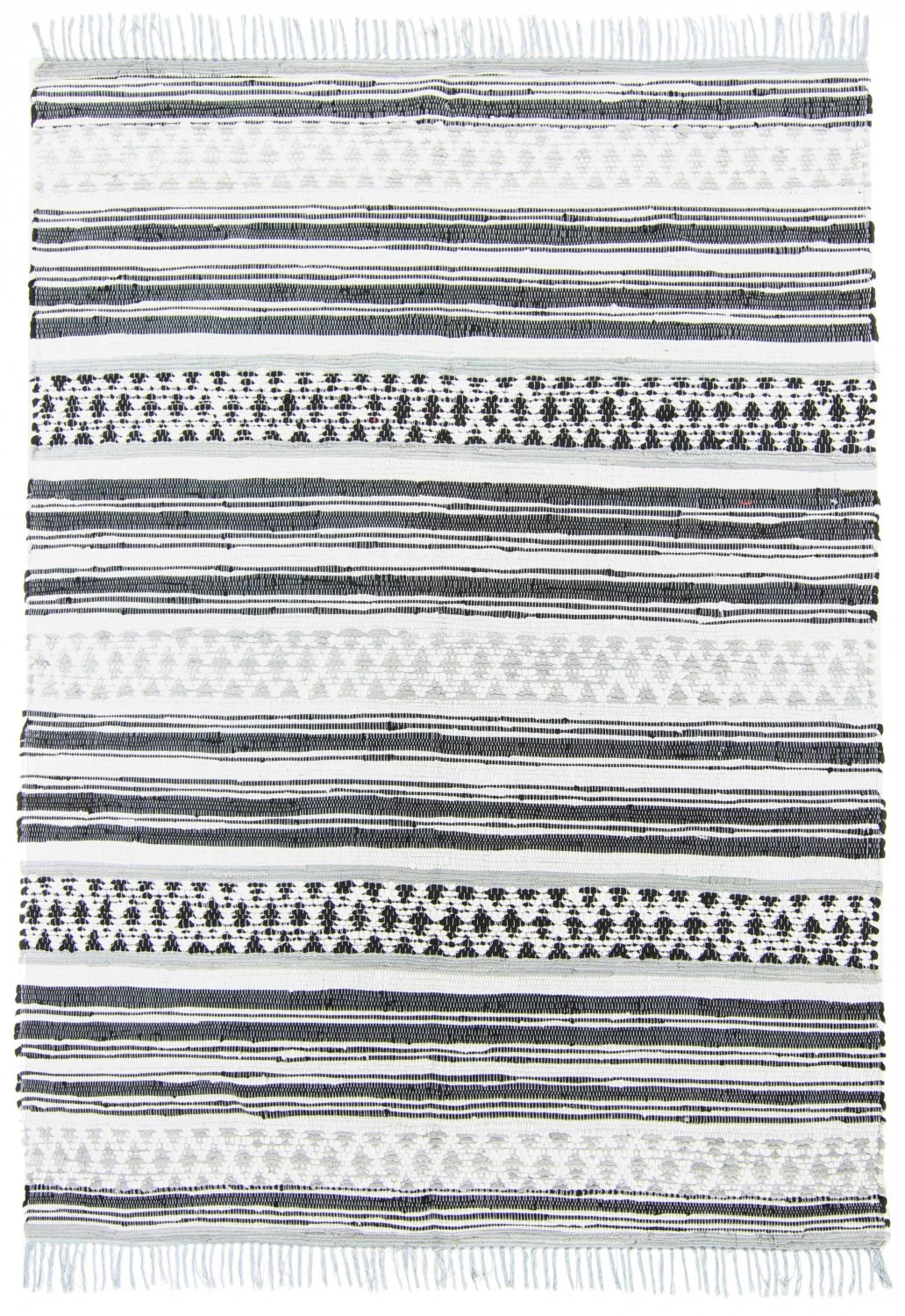 Rag rug - Orissa (grey)