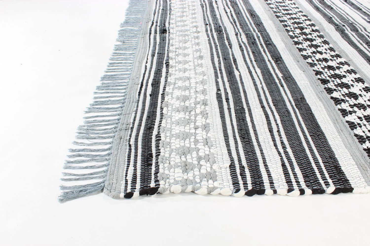 Rag rug - Orissa (grey)