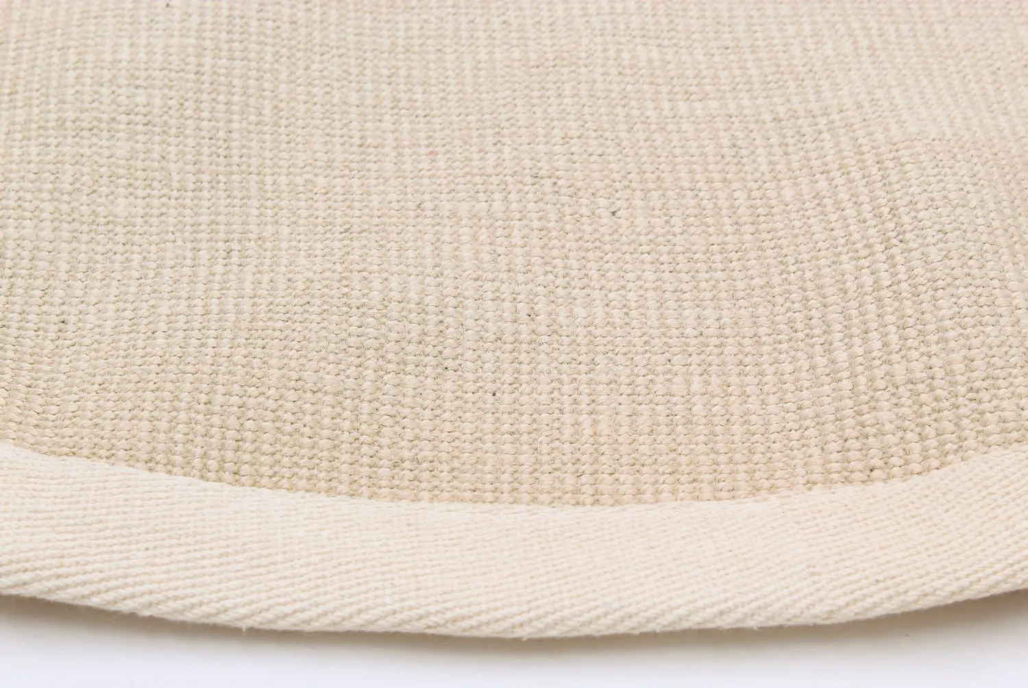 Round rug (sisal) - Agave (ivory)