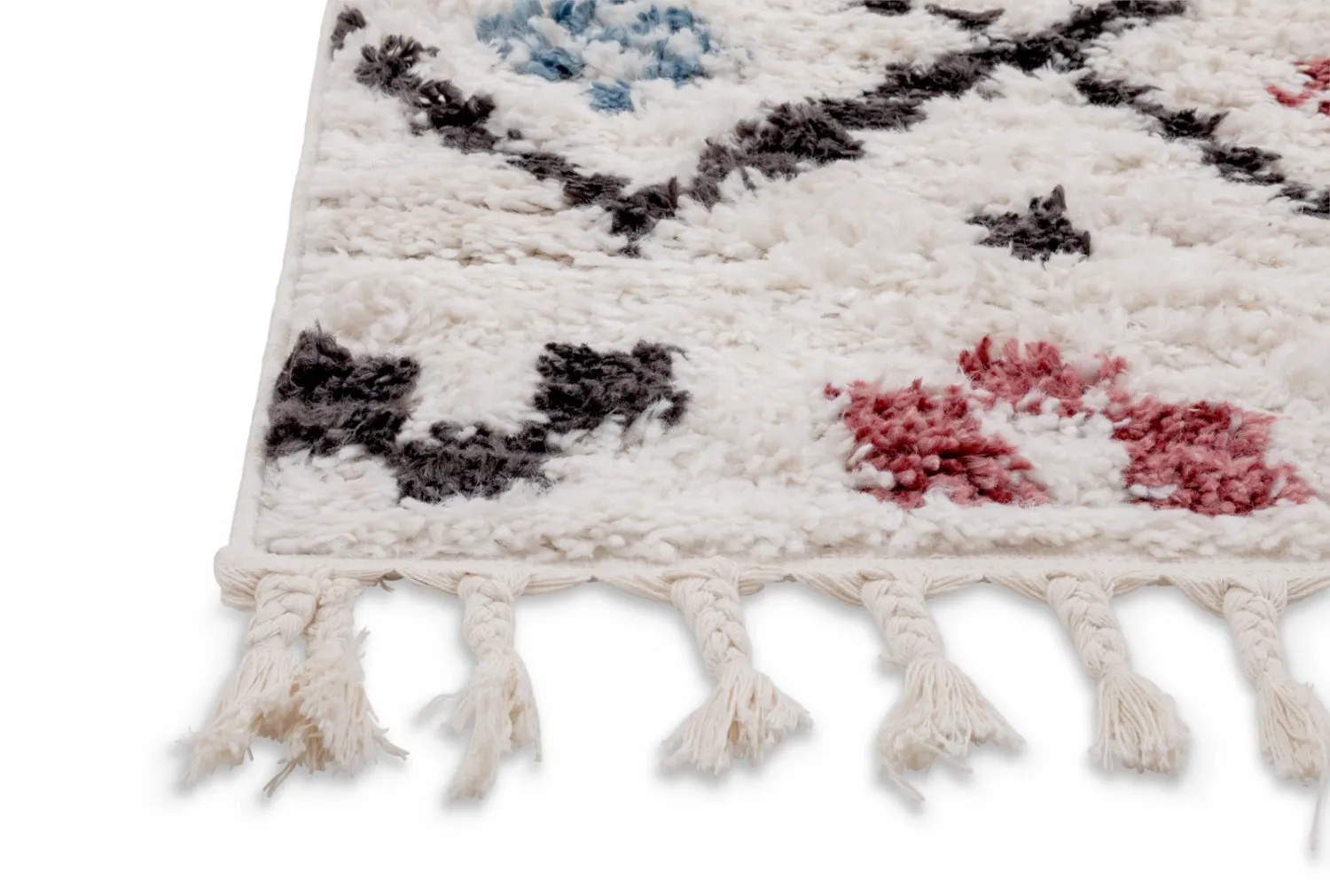 Shaggy rugs - Siena (beige/multi)
