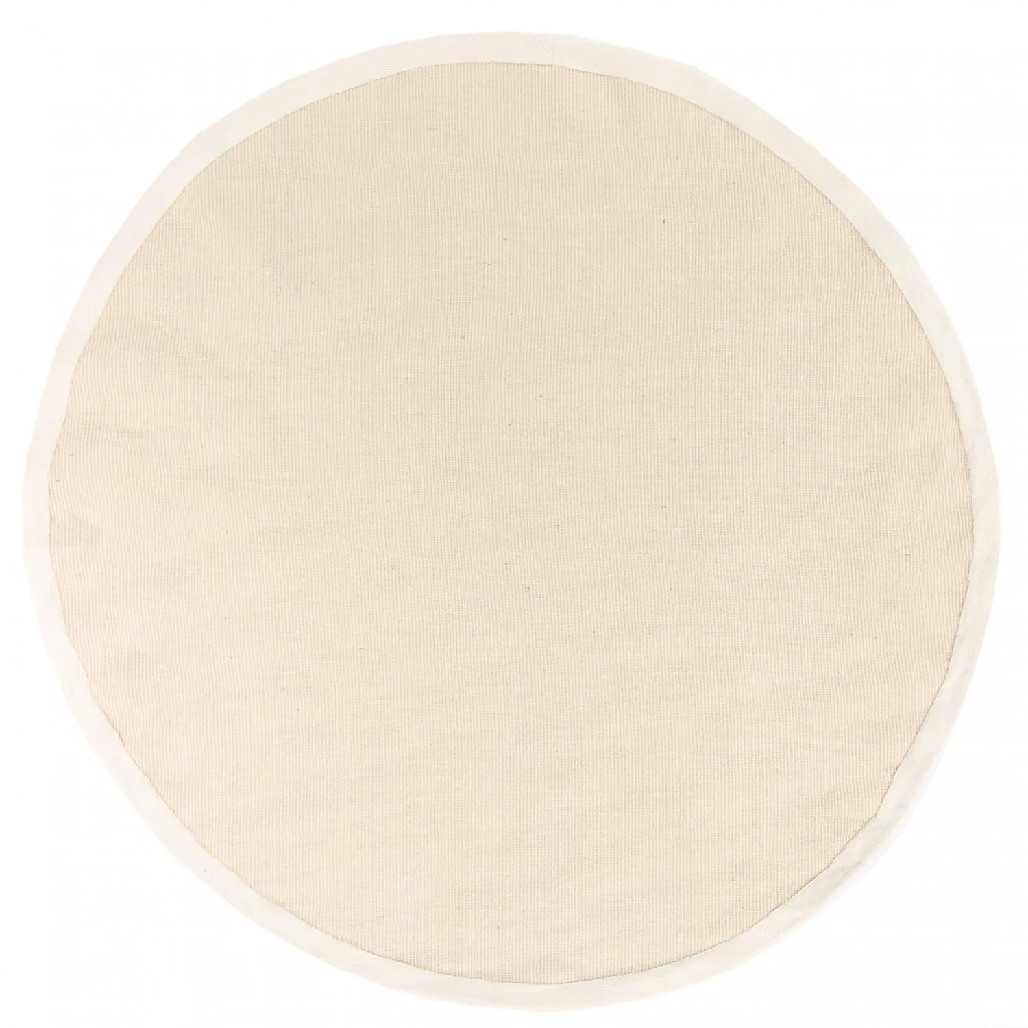 Round rug (sisal) - Agave (natural white)