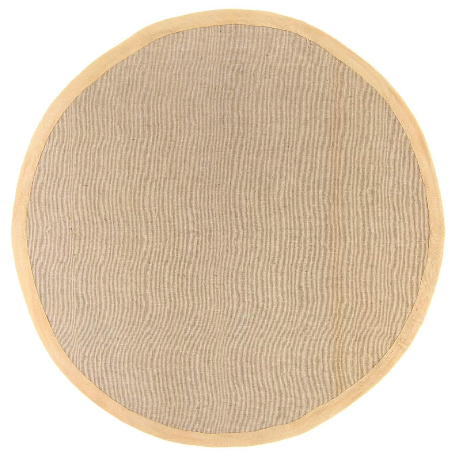 Round rug (sisal) - Agave (light taupe)