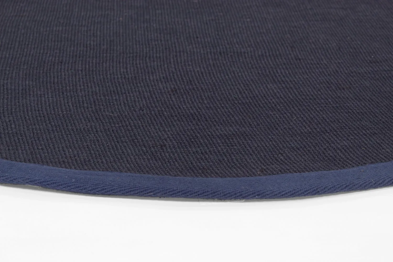 Round rug (sisal) - Agave (navy)