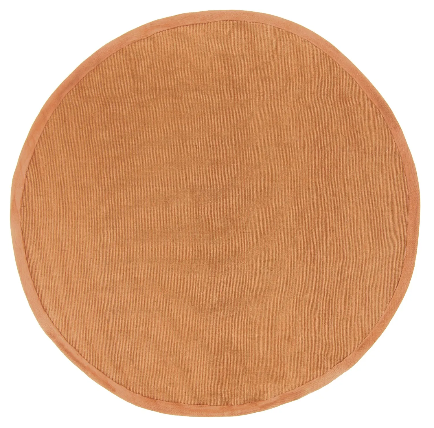 Round rug (sisal) - Agave (orange)