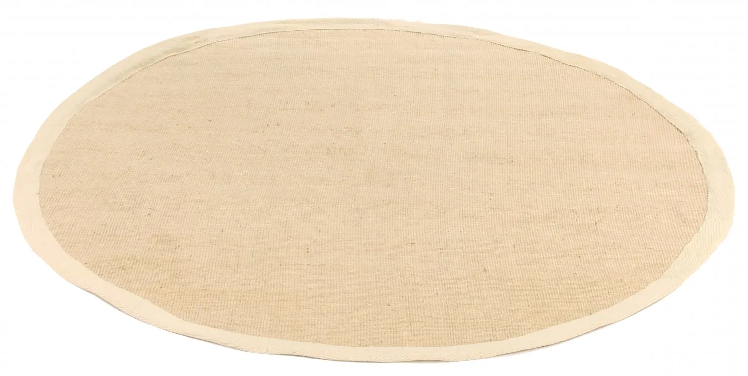 Round rug (sisal) - Agave (sand)