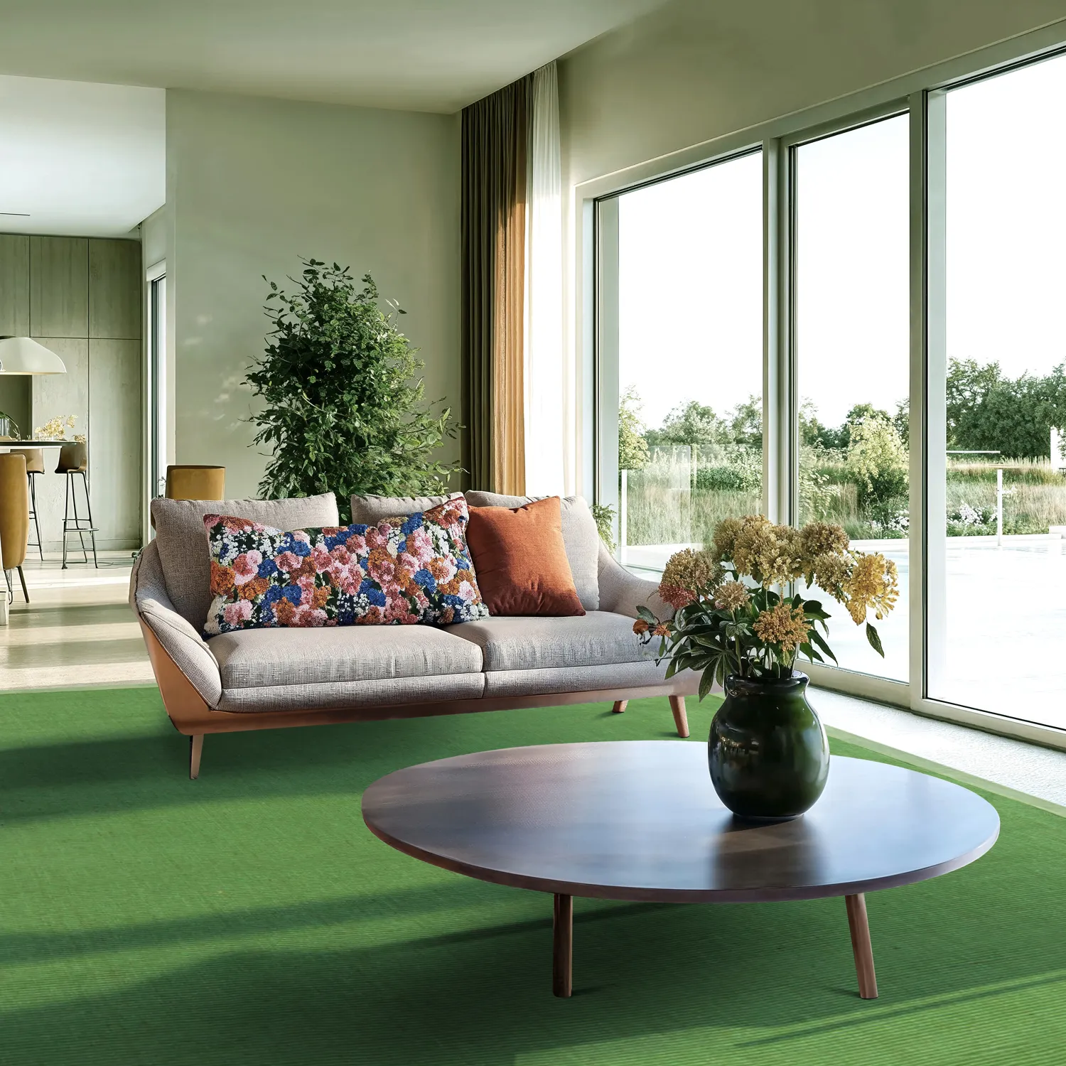 Sisal rugs - Agave (green)