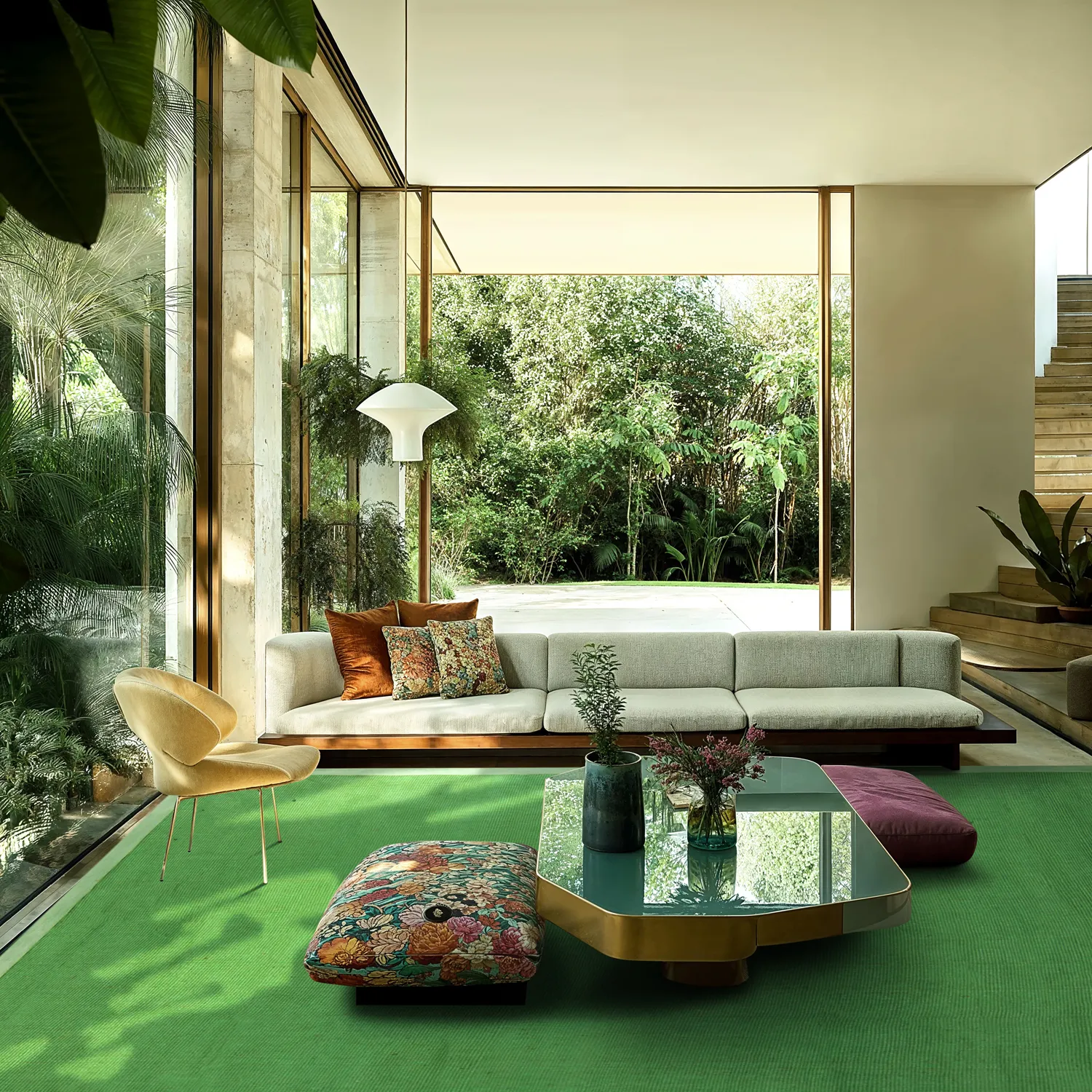 Sisal rugs - Agave (green)