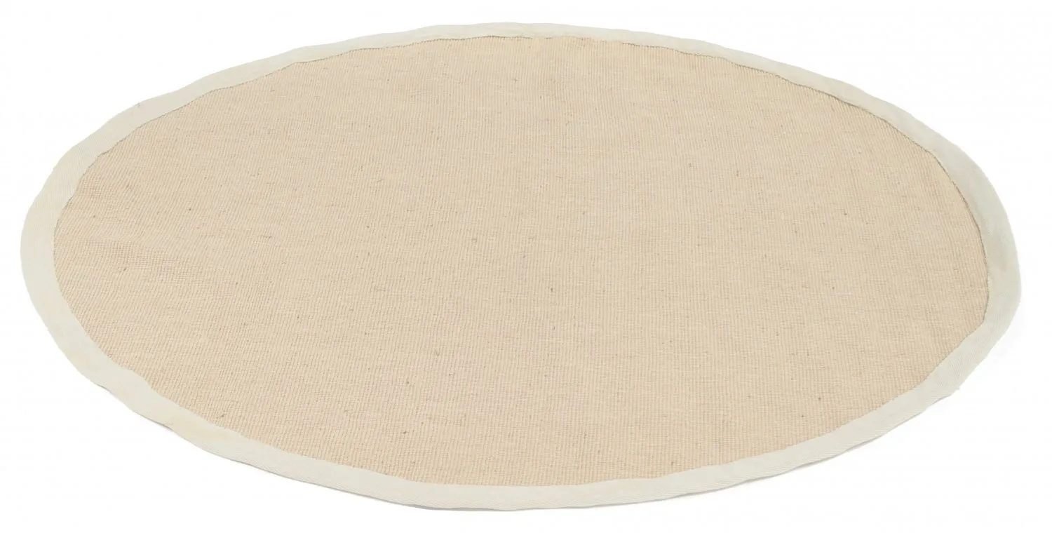 Round rug (sisal) - Agave (beige/grey)